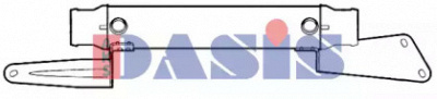 AKS DASIS 080125n -  Радиатор, рециркуляция ОГ